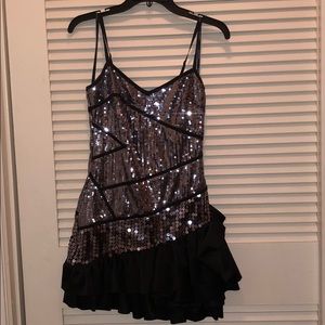 Bebe Sequin Dress - SMALL